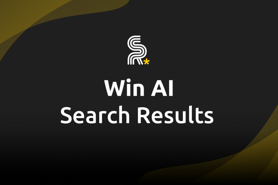 Win AI Search Results