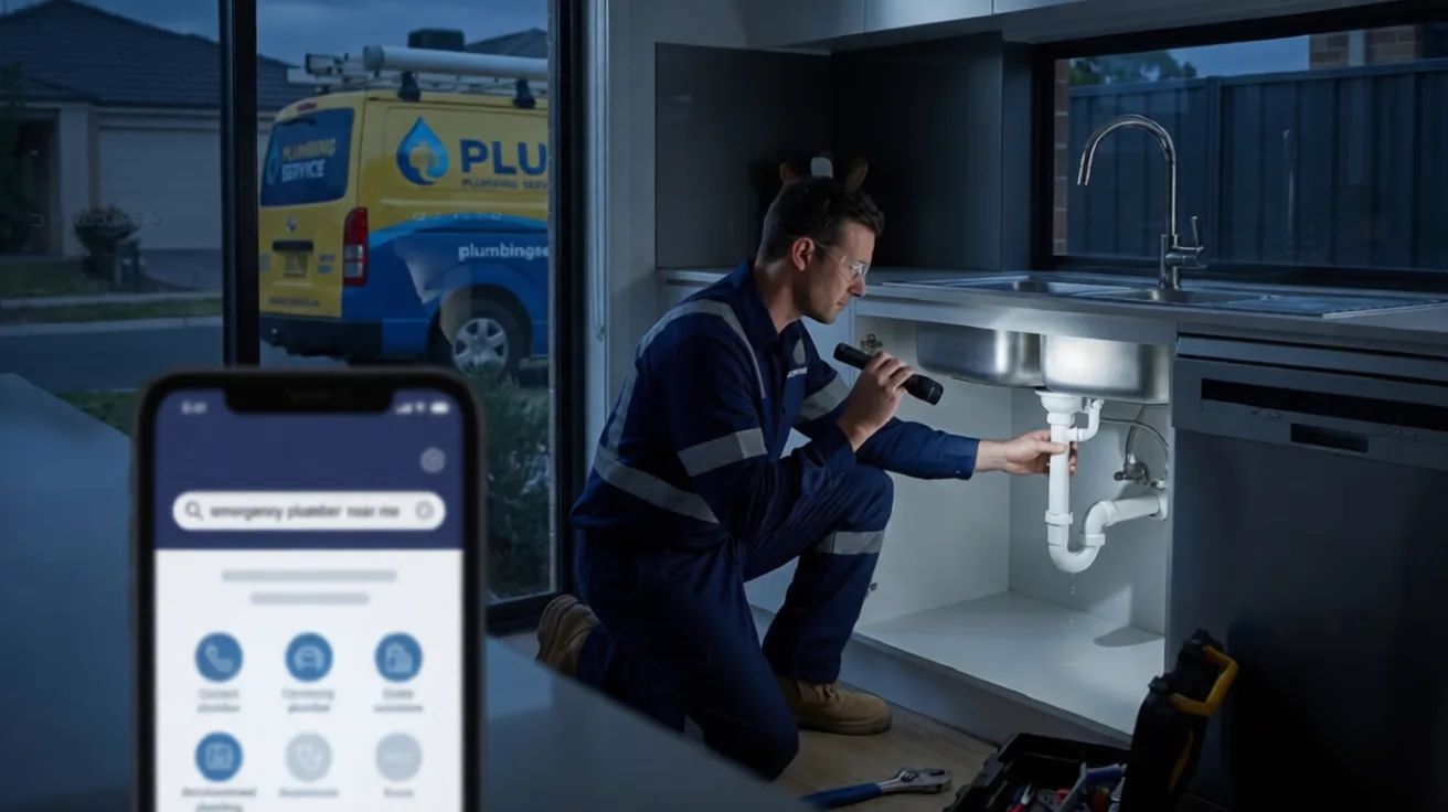 Plumber_inspecting_leaking_pipe
