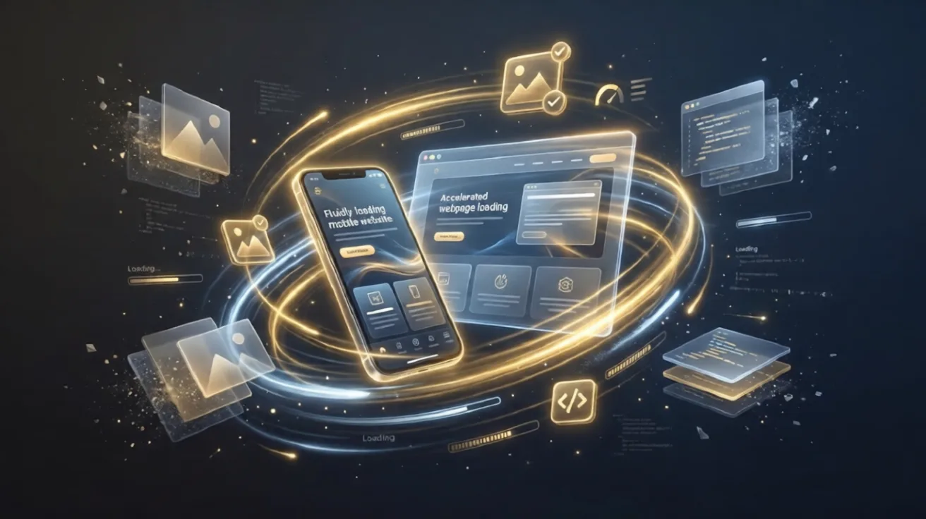 Website_speed_optimization_concept